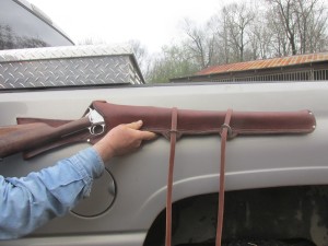 Custom Tack >Rifle holster 2 - 3in1 Saddlery